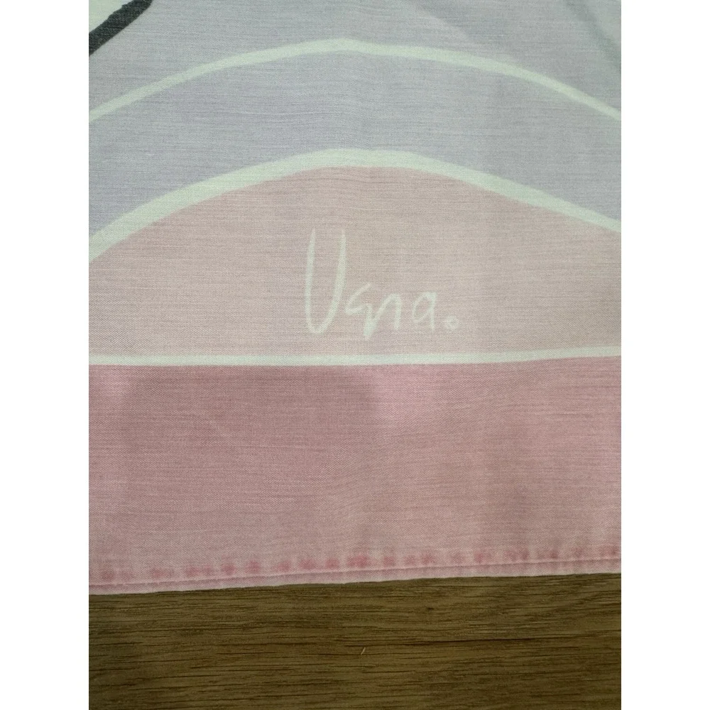Vintage Vera Rainbow Butterfly Full Sheet Set With Pillow Cases Upcycle Boho